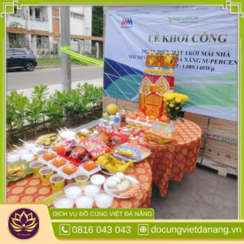 Mâm Cúng Khởi Công
