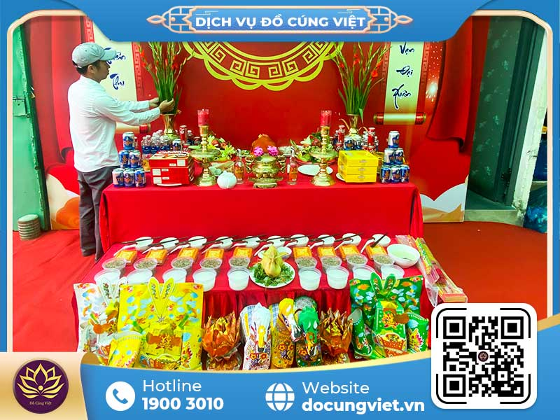 Mâm cúng tổ nghề