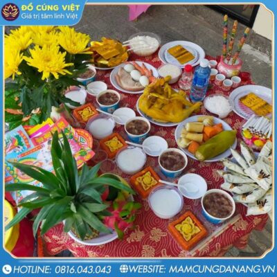 Hoa cúng khai trương 1