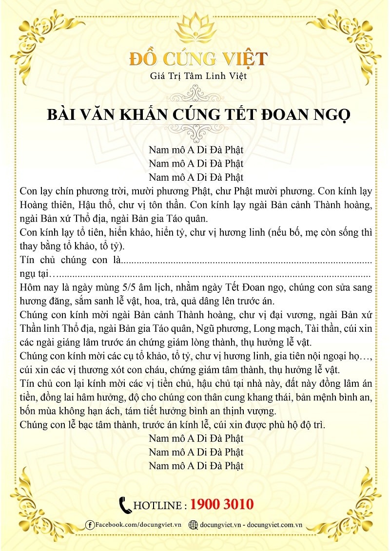 imgi 18 Bai van khan cung Tet Doan Ngo