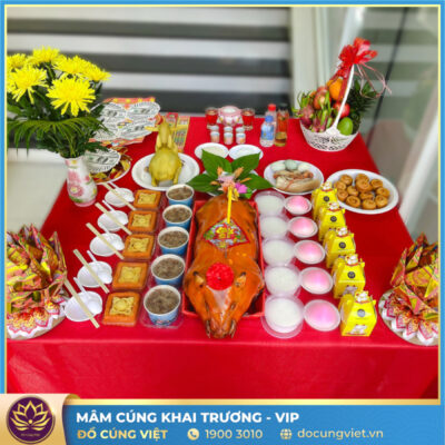 Mâm Cúng Khai Trương Công Ty 10 mam cung khai truong cong ty cua hang goi 3
