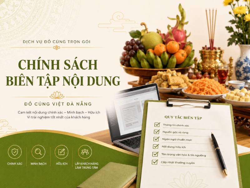 Chính sách biên tập nội dung docungvietdanang.