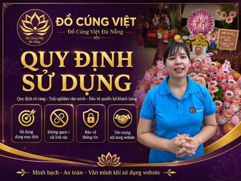 Quy định sử dụng