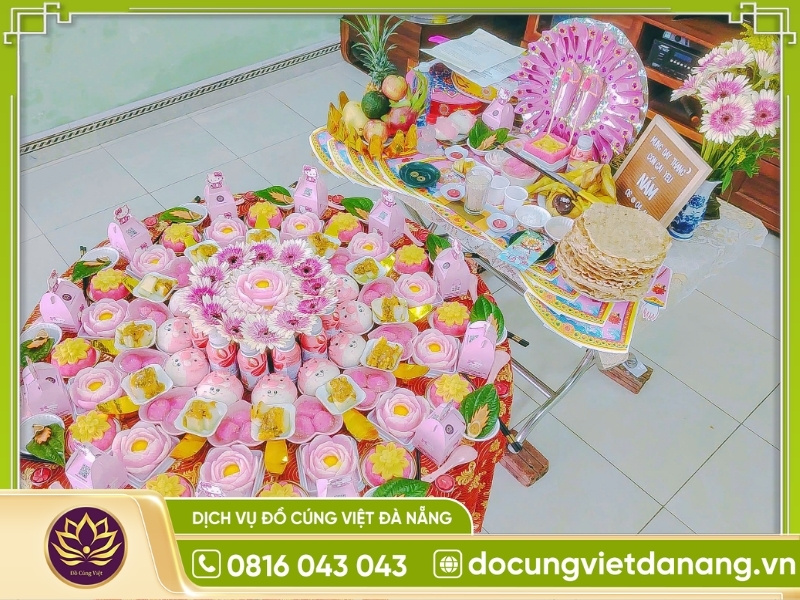 Hoa cúng đầy tháng nên chọn hoa gì cho bé trai, bé gái?