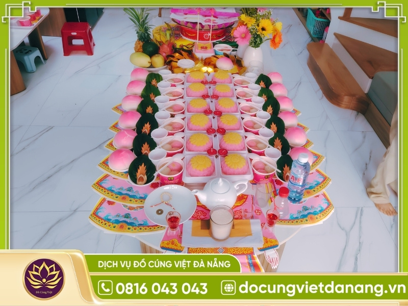 Một số lưu ý khi sắp xếp lọ hoa và mâm ngũ quả